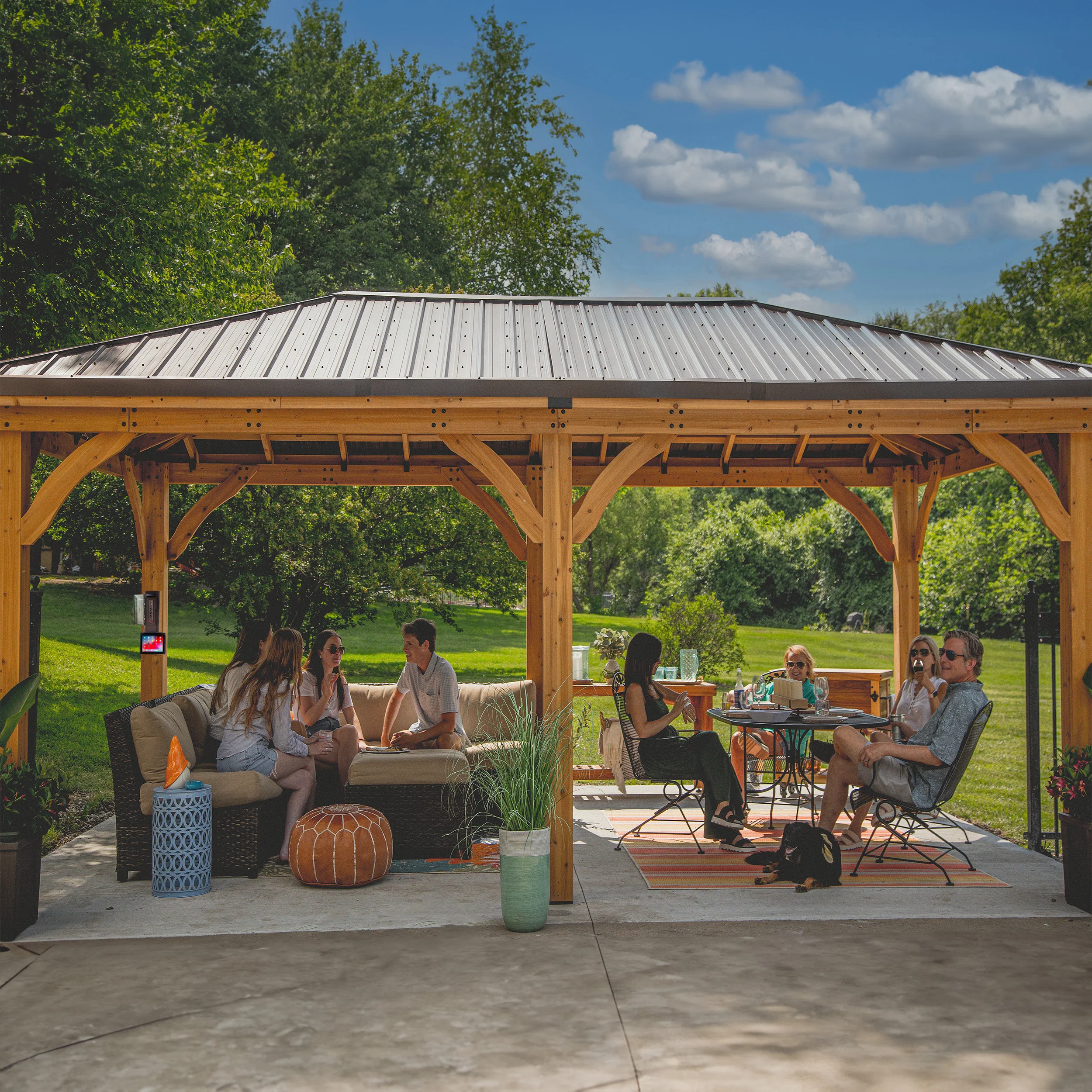 20x12 Barrington Gazebo/Carport - Image 10