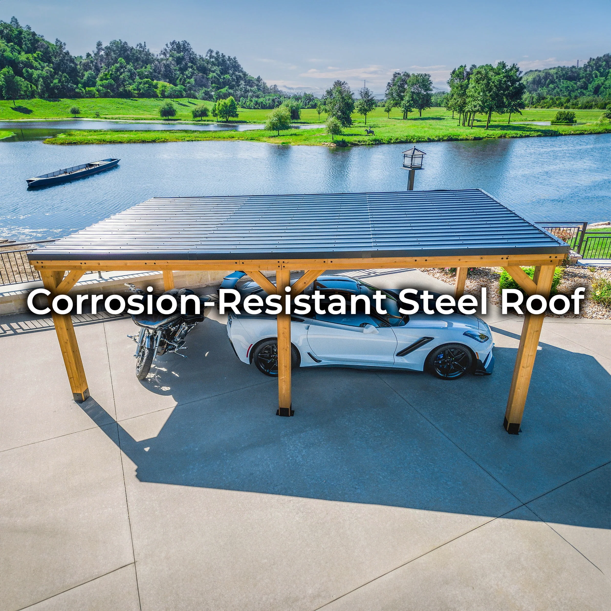 20x12 Kingsport Carport - Image 6