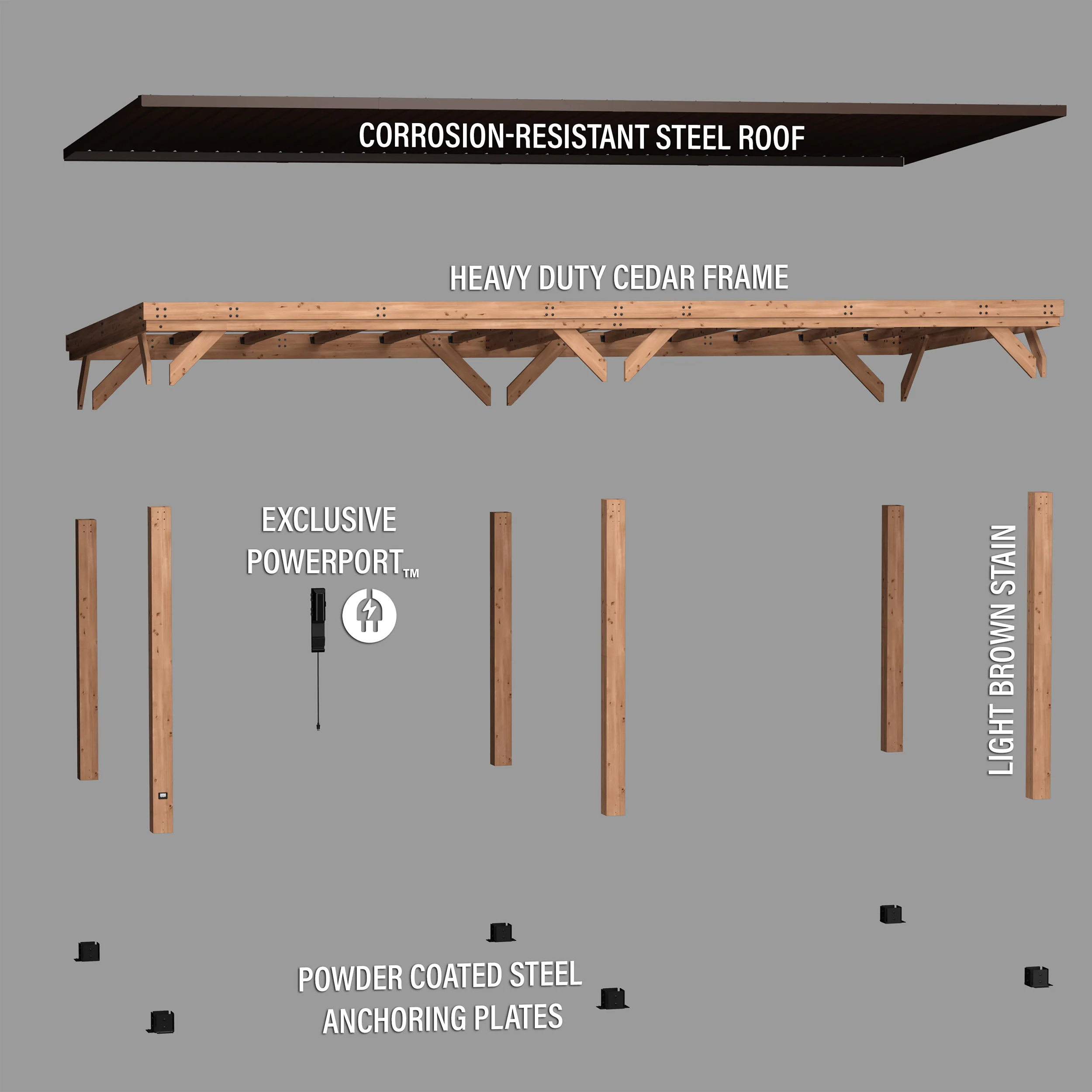 24x12 Arcadia Gazebo - Image 8