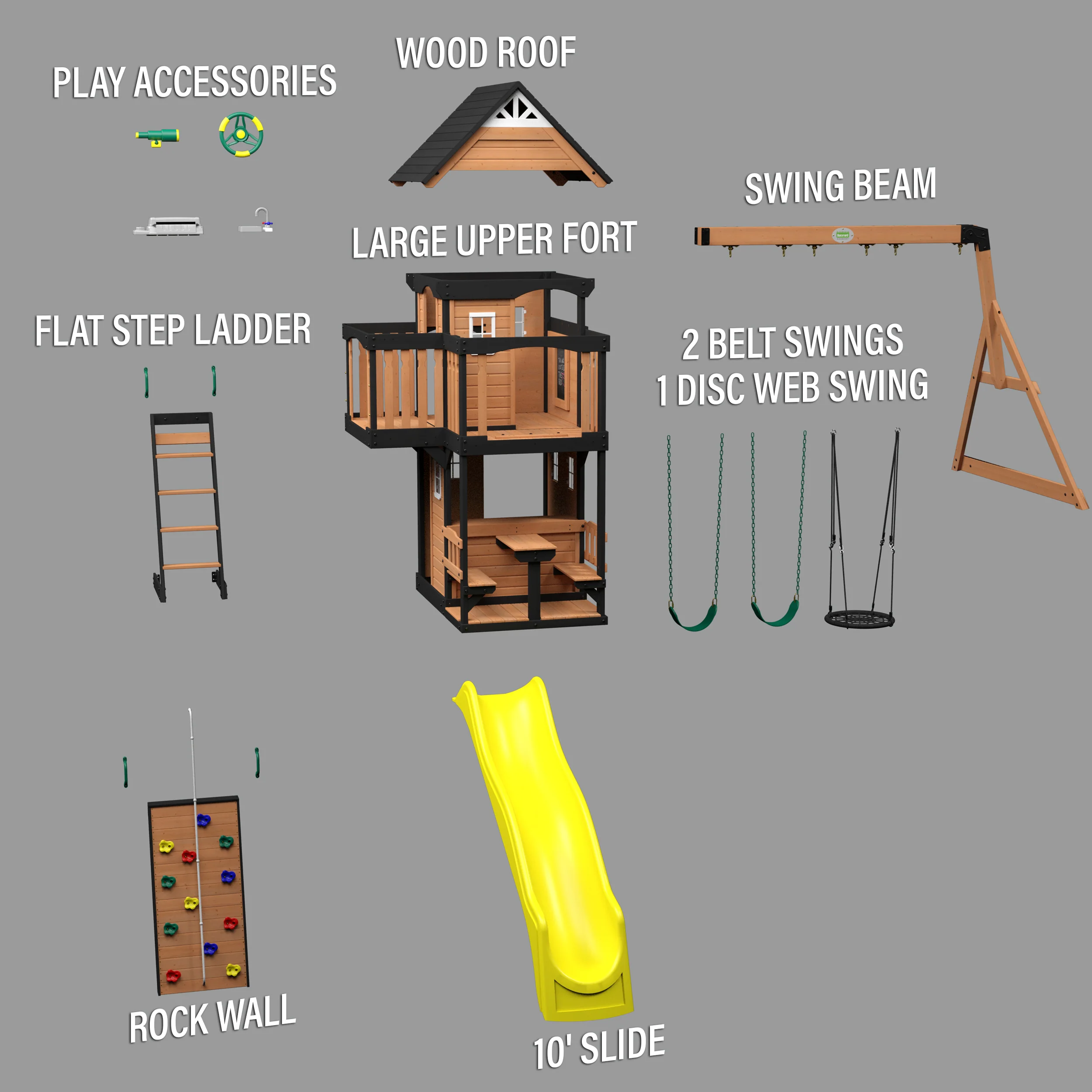 Canyon Creek Swing Set - Image 27