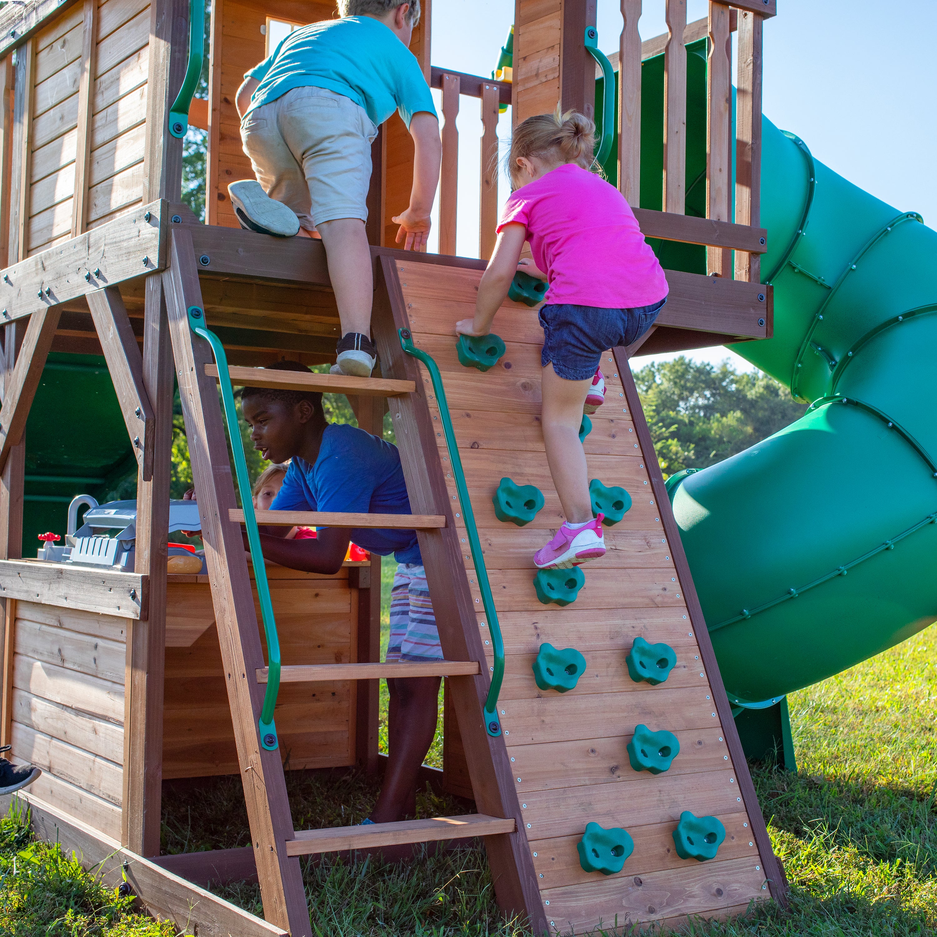Cedar Cove Swing Set - Image 8