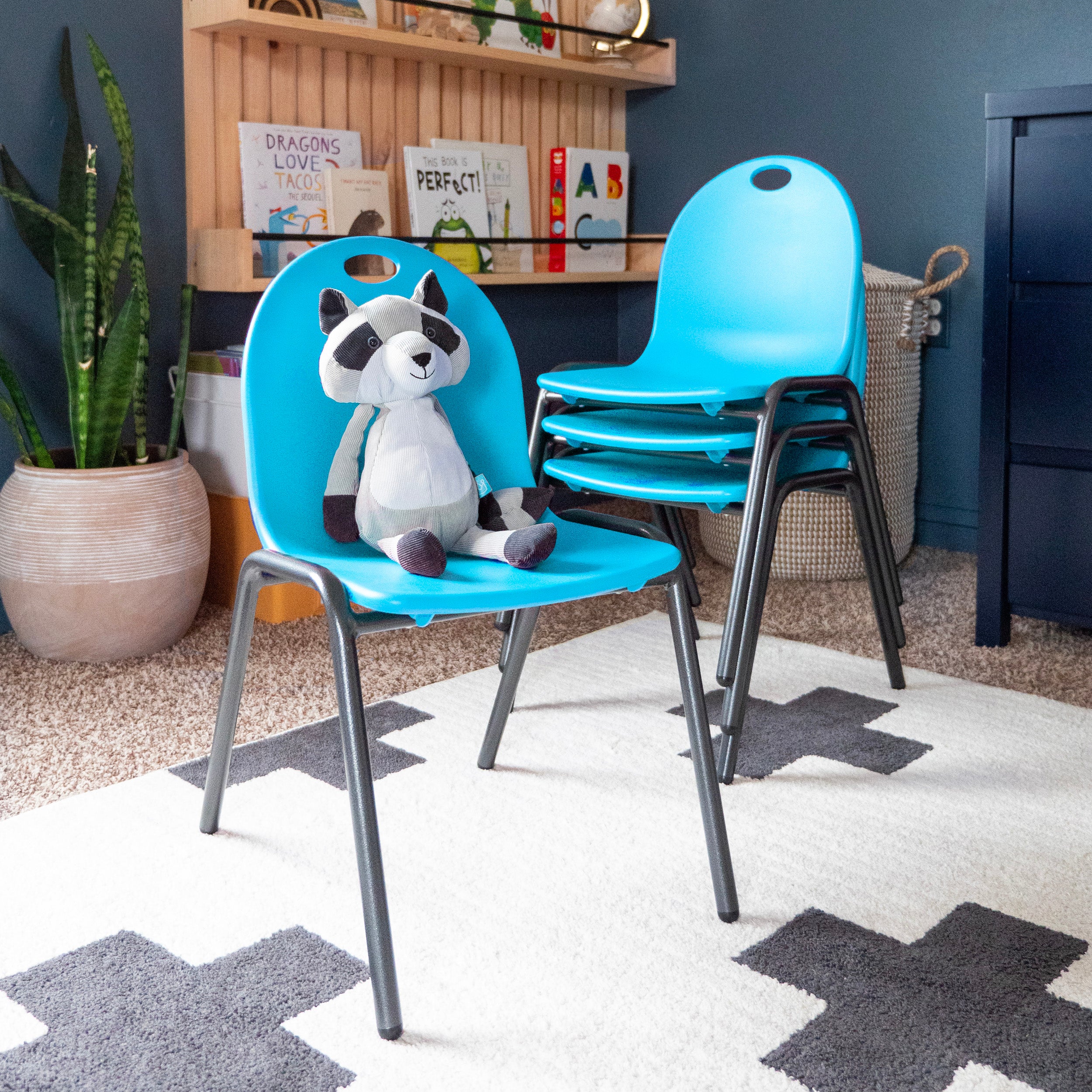 Kid's Stacking Chairs-4 Pack - Image 18
