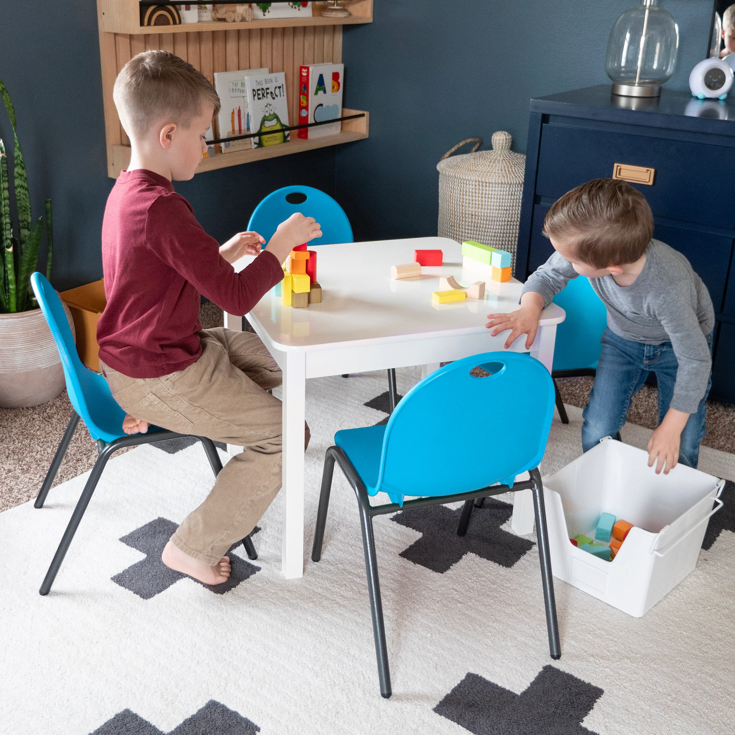 Kid's Stacking Chairs-4 Pack - Image 25