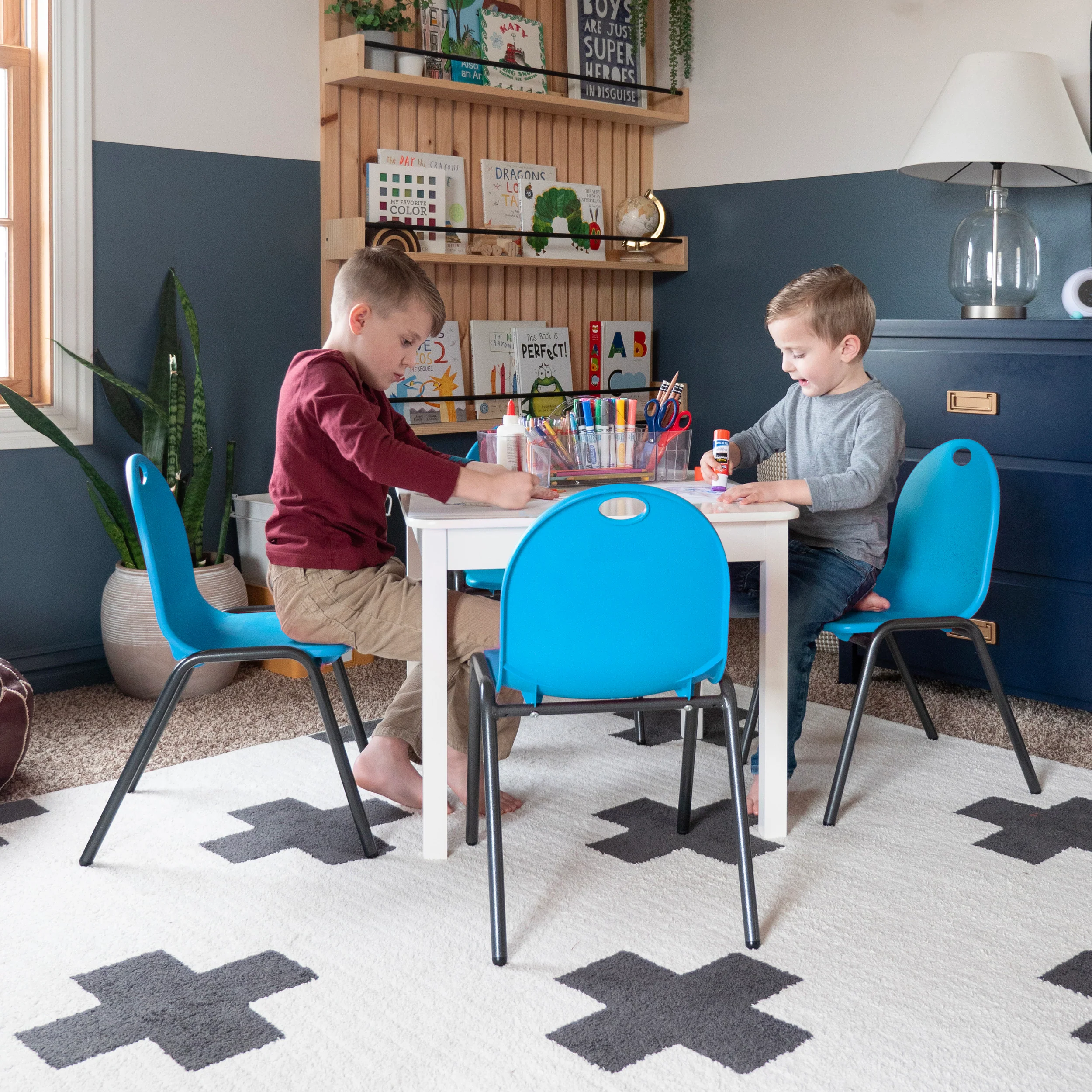 Kid's Stacking Chairs-4 Pack - Image 26