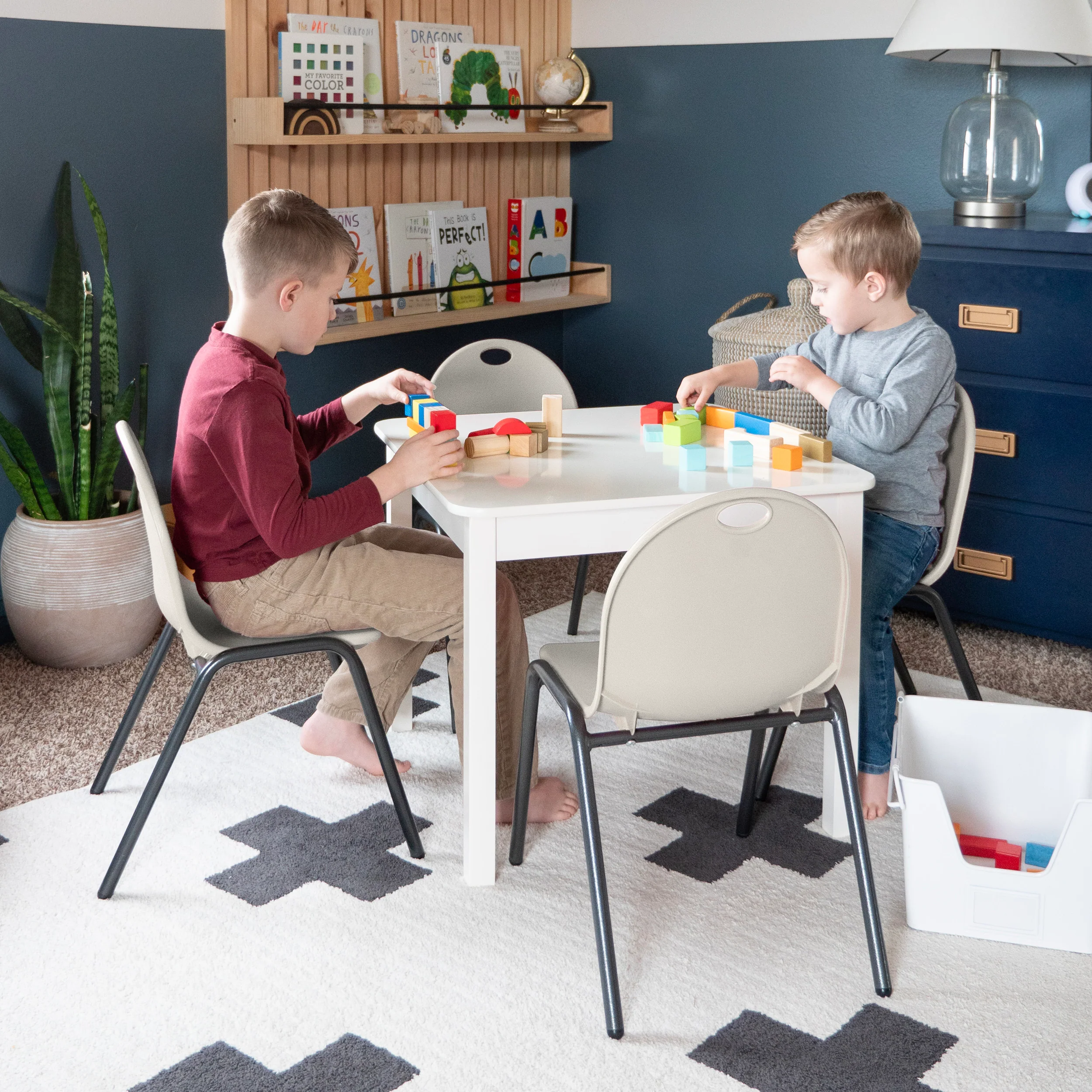 Kid's Stacking Chairs-4 Pack - Image 27