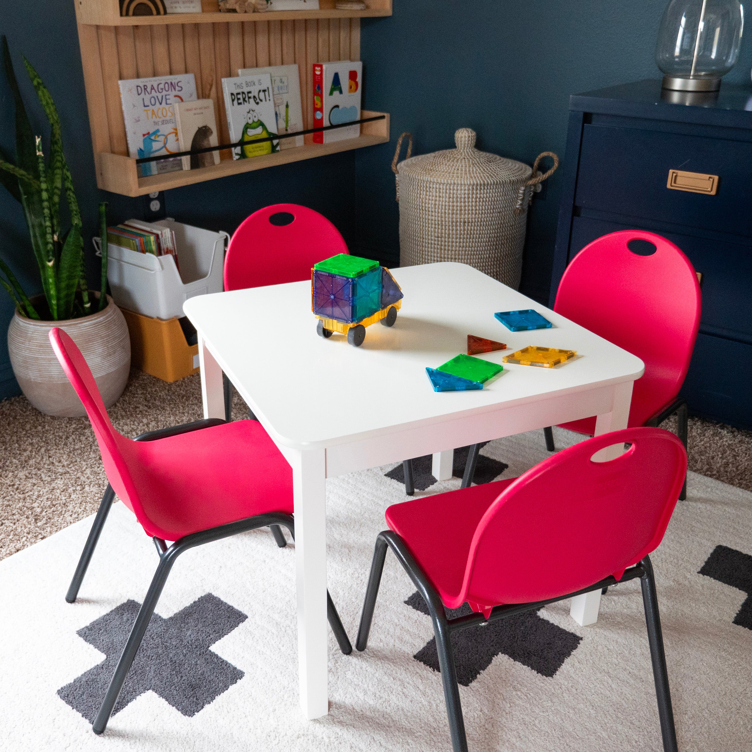 Kid's Stacking Chairs-4 Pack - Image 3