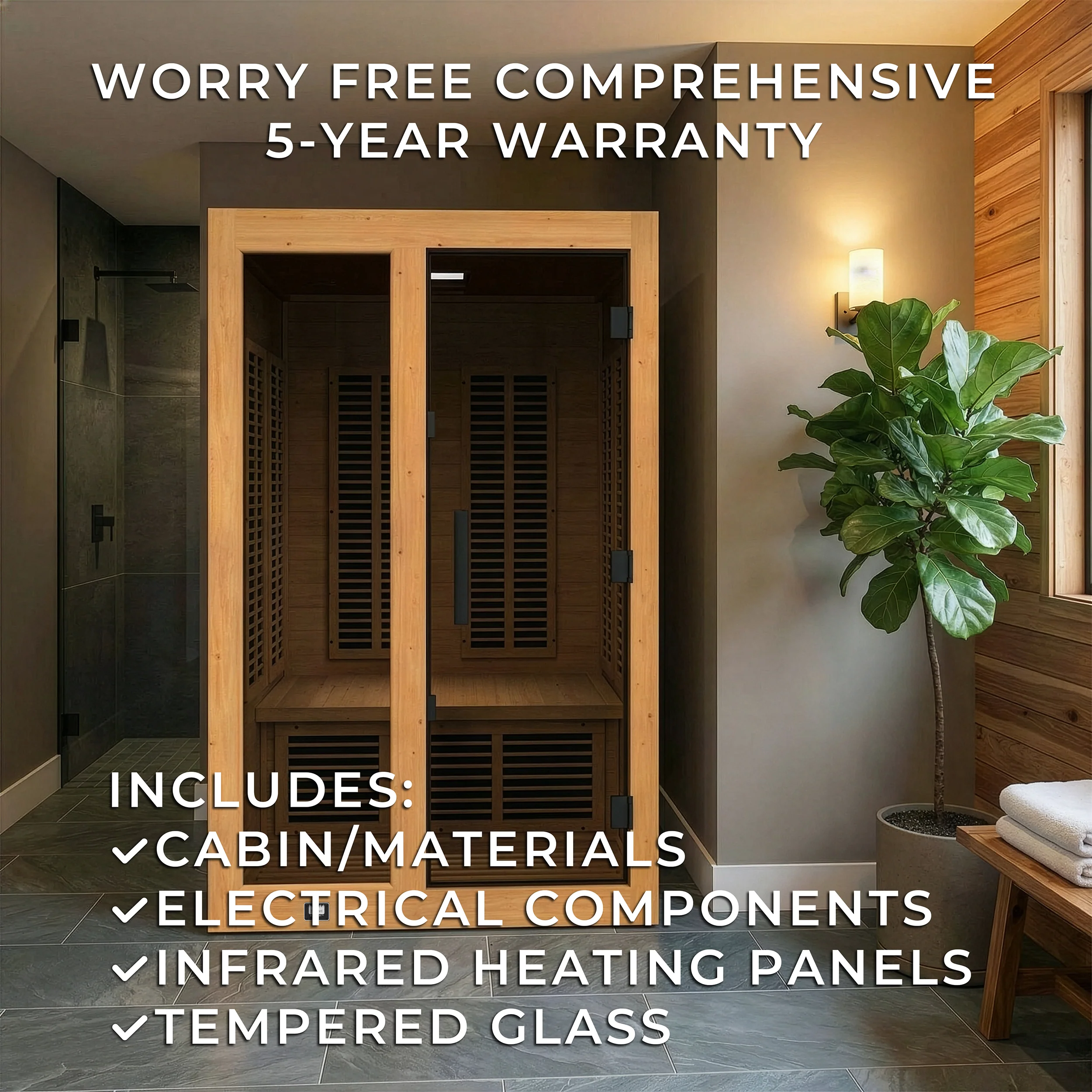 Knox Indoor Infrared Sauna – 2 Person - Image 3