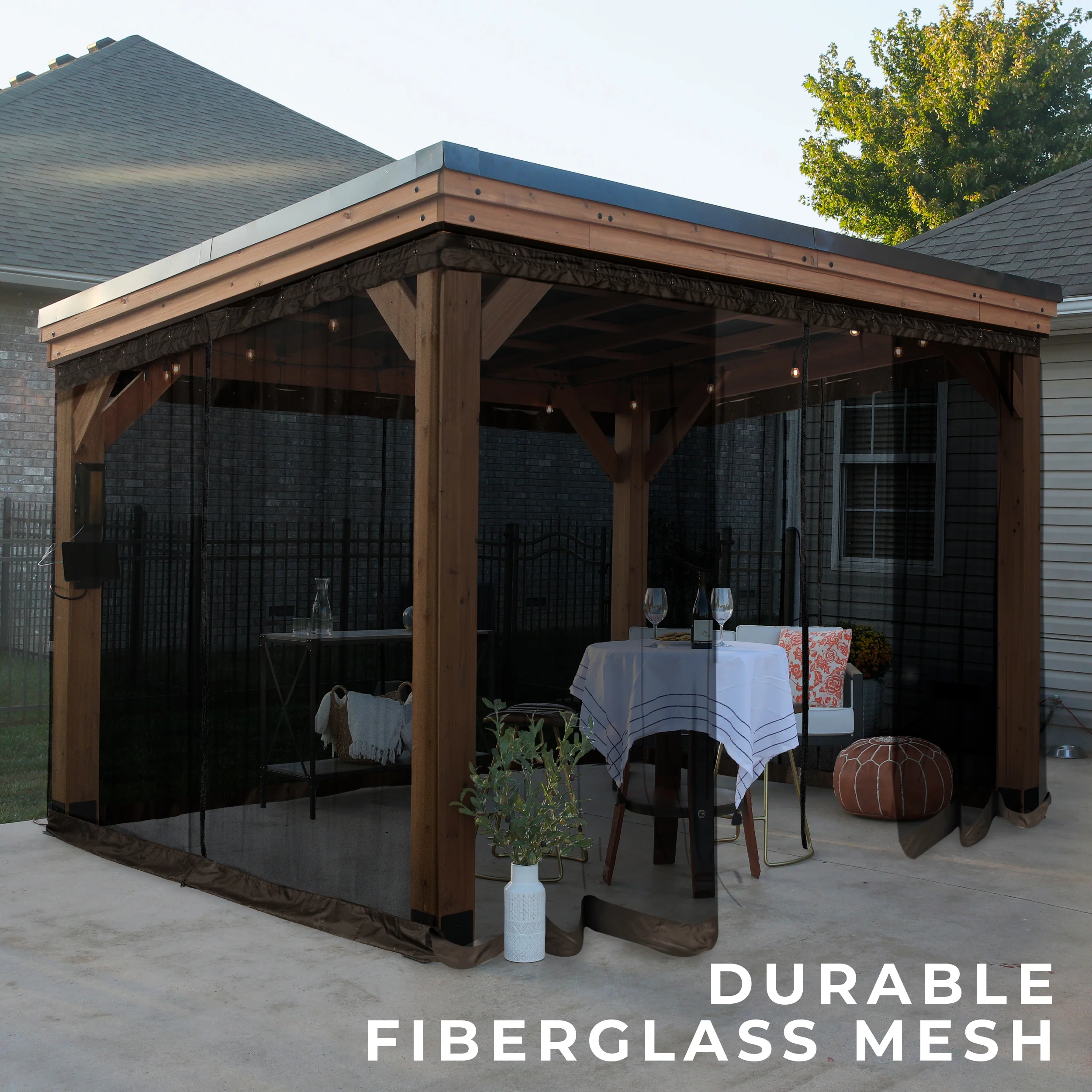 Mosquito Netting Kit-Arcadia Gazebos - Image 3