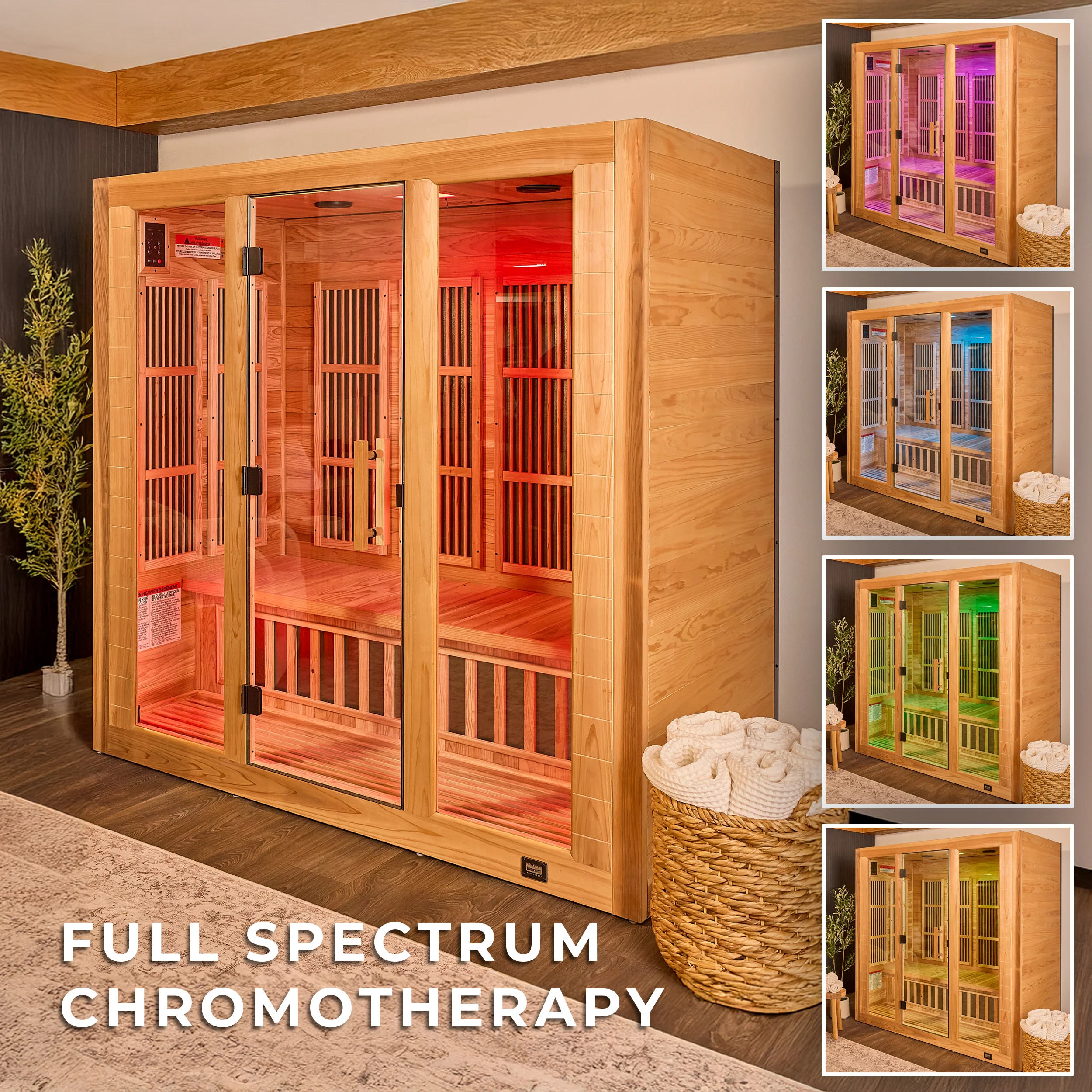 Rylan Indoor Infrared Sauna – 4 Person - Image 10