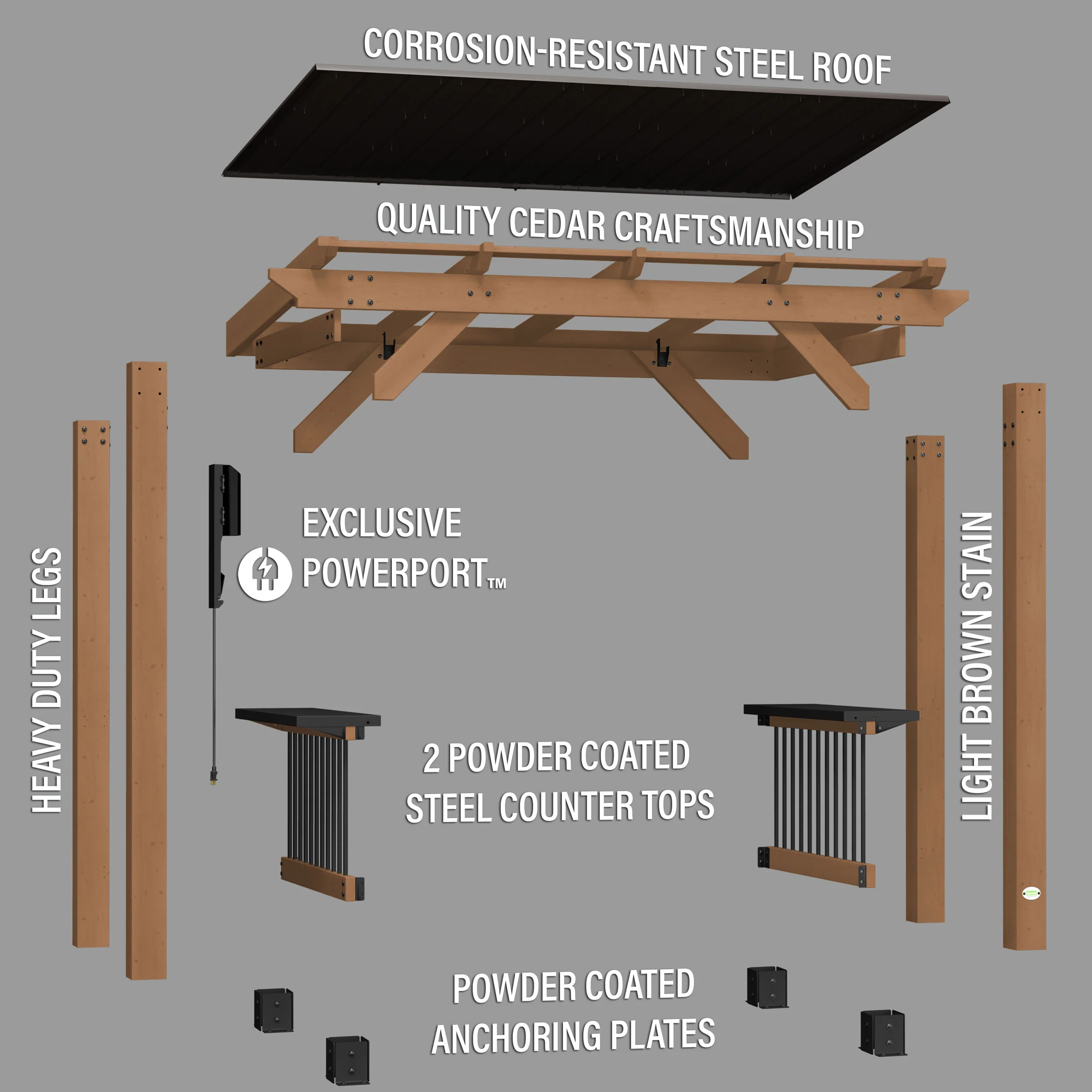Saxony Grill Gazebo - Image 12