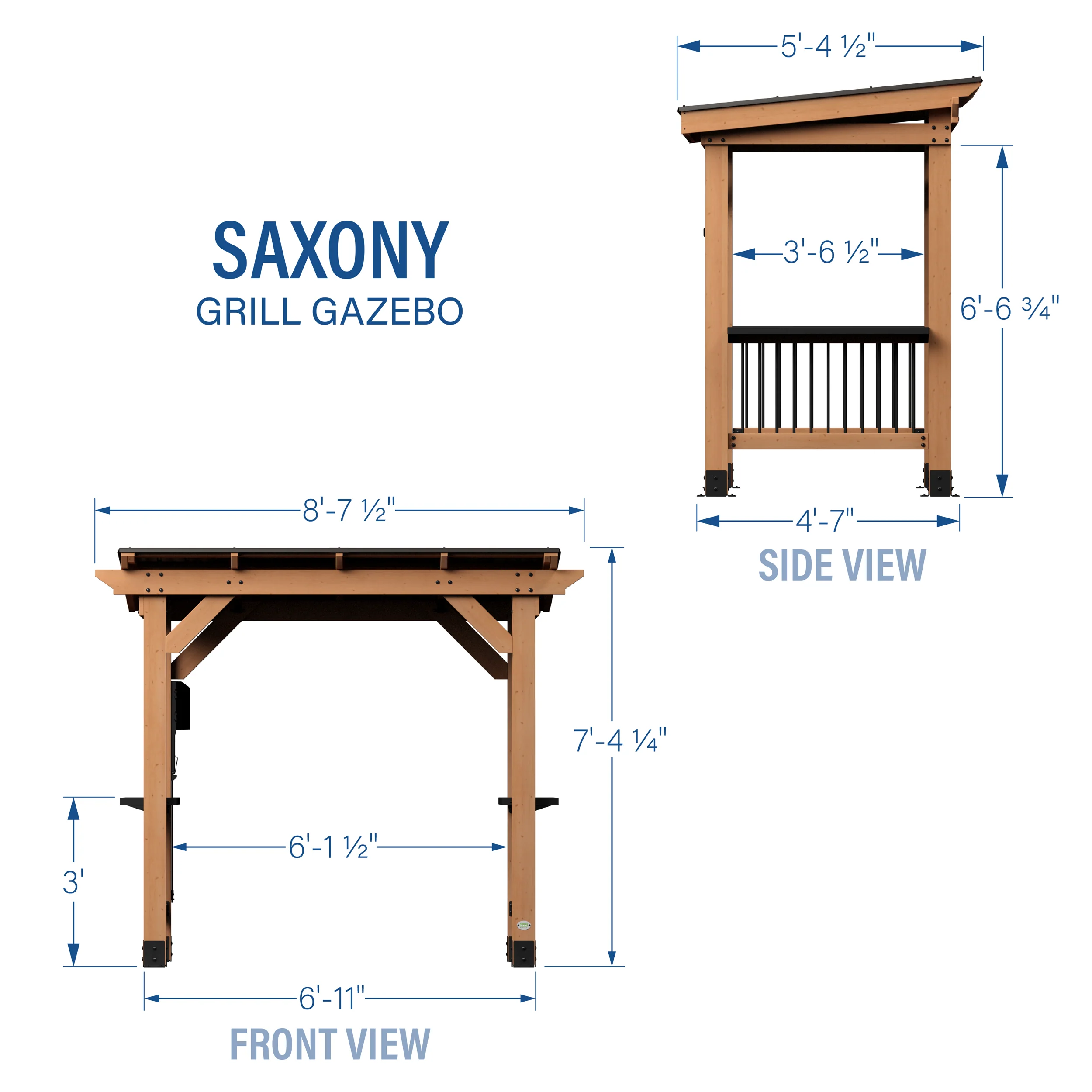 Saxony Grill Gazebo - Image 2