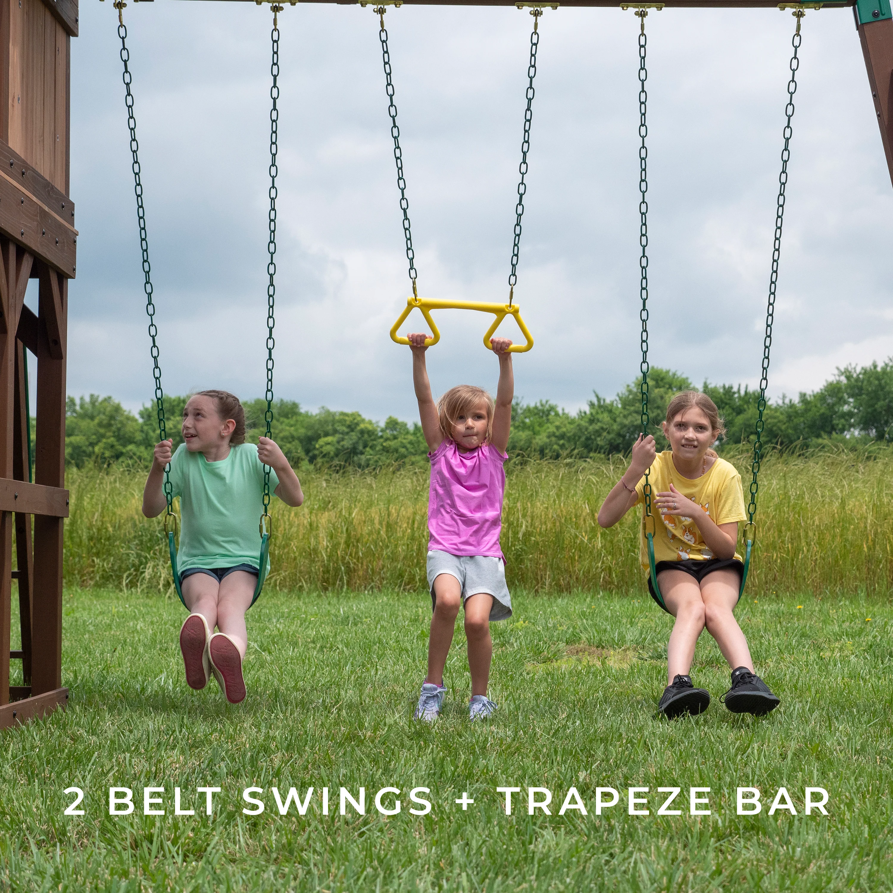 Skyfort III Swing Set - Image 5